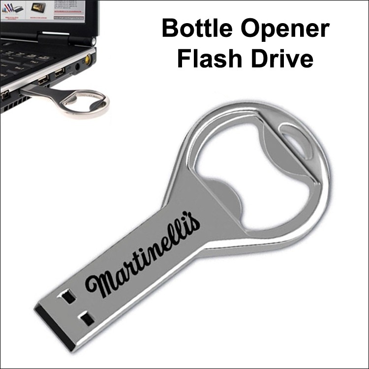 Bottle Opener Flash Drive / USB - 512MB Memory