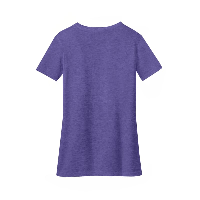 District Women's Perfect Blend CVC V-Neck Tee. 12