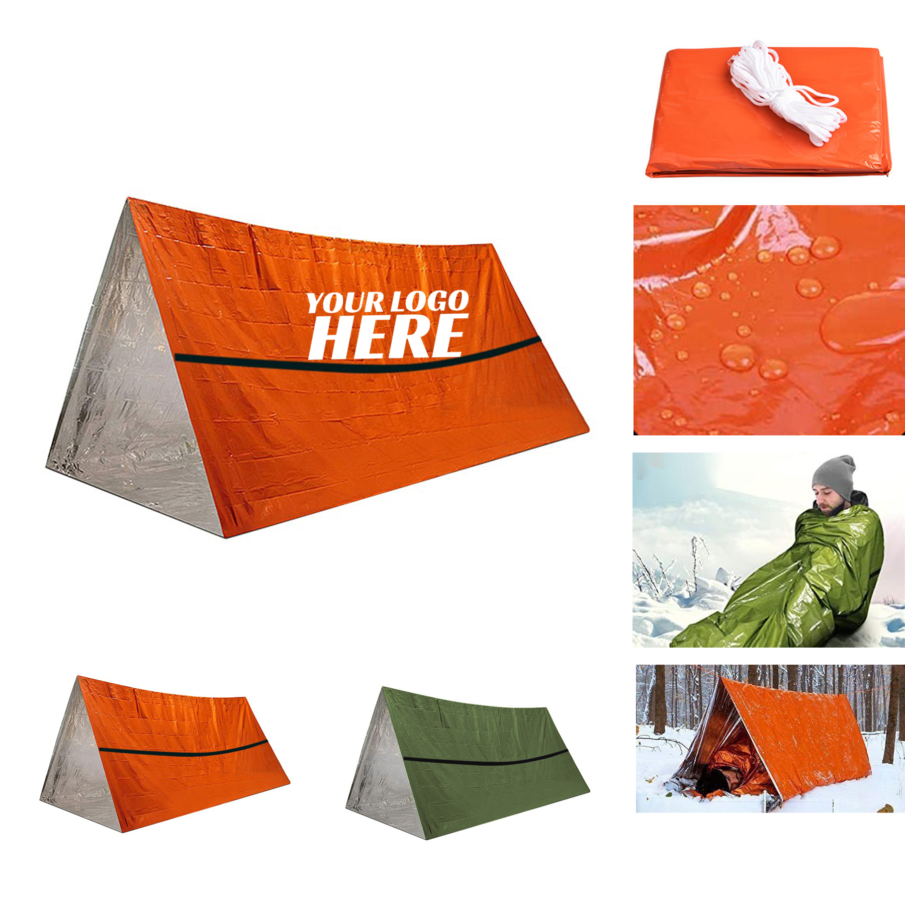 Emergency Shelter Tube Tent 1