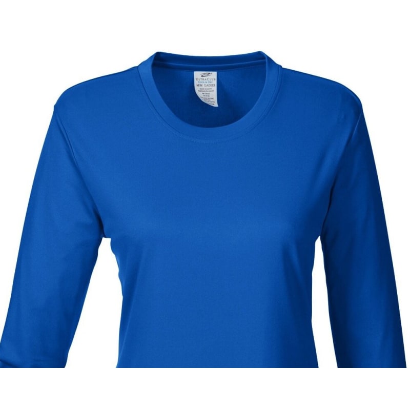 UltraClub Ladies' Cool & Dry Performance Long-Sleeve Top 18