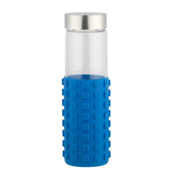 20 oz Silicone Grip Square Bottle 7