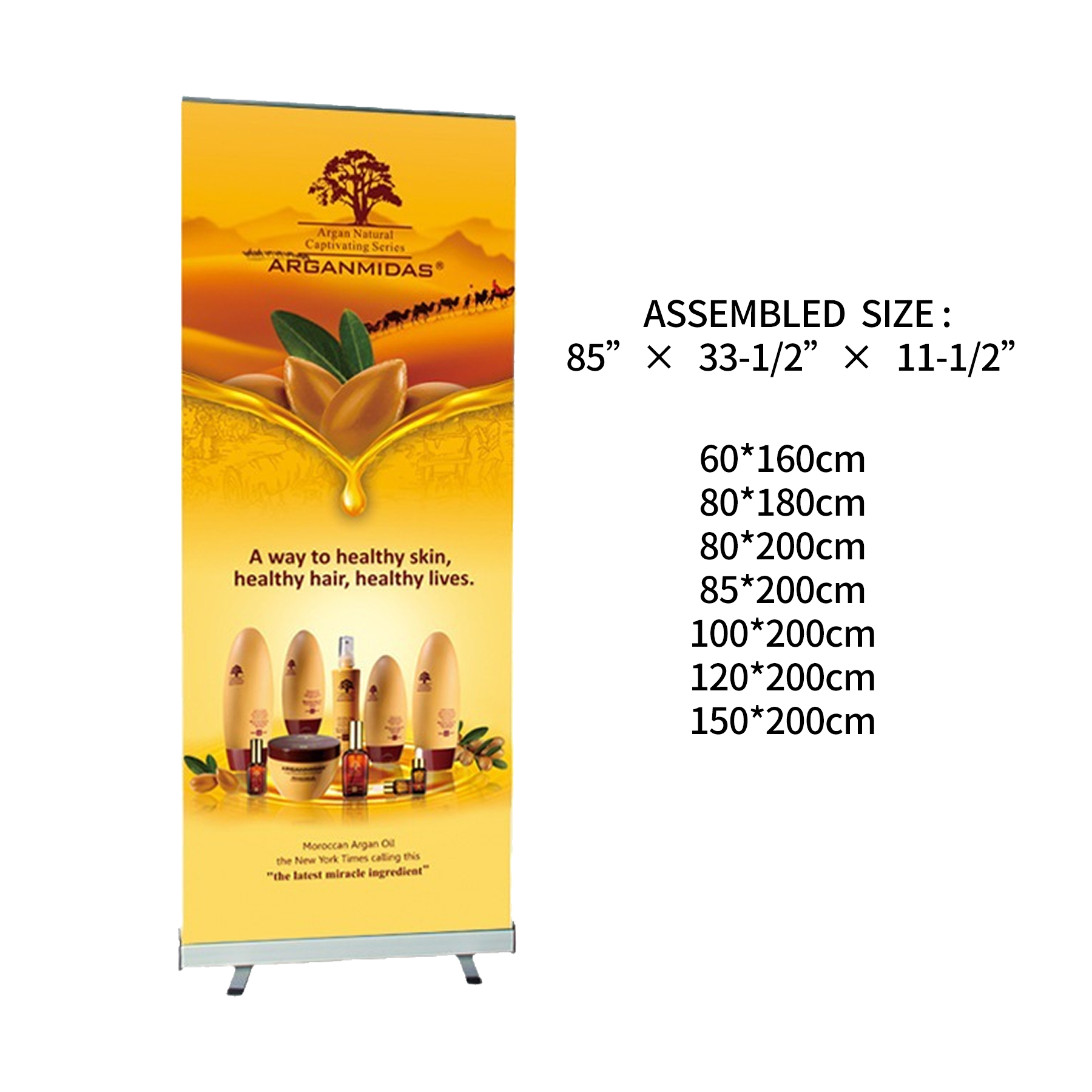 Retractable Banner Display Customizable For More Sizes 2