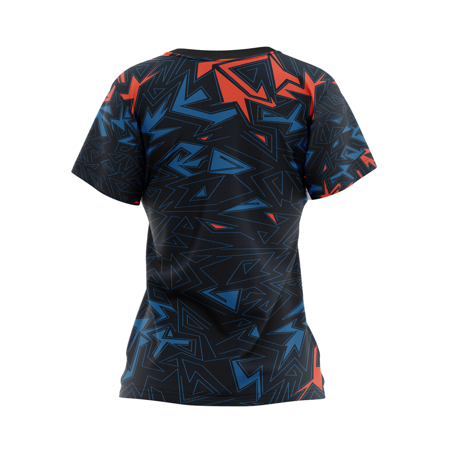 Women's Sublimation 150G Interlock Short Sleeve T-Shirt 5