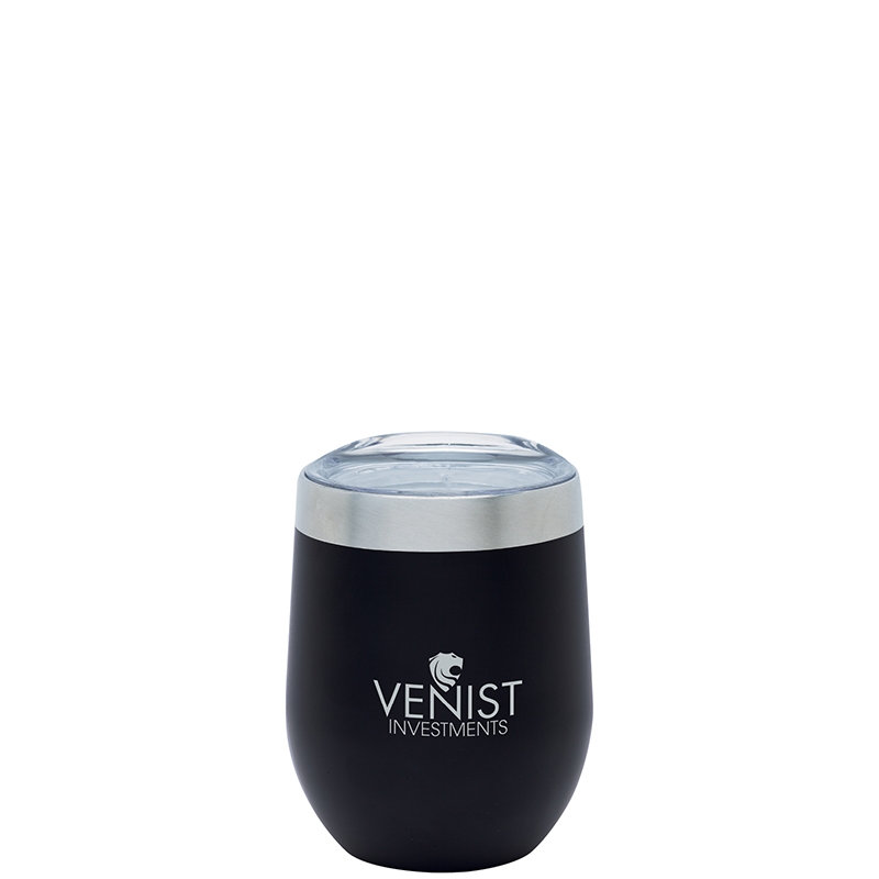 Aria 12 oz. Double Wall Vacuum Wine Cup 2