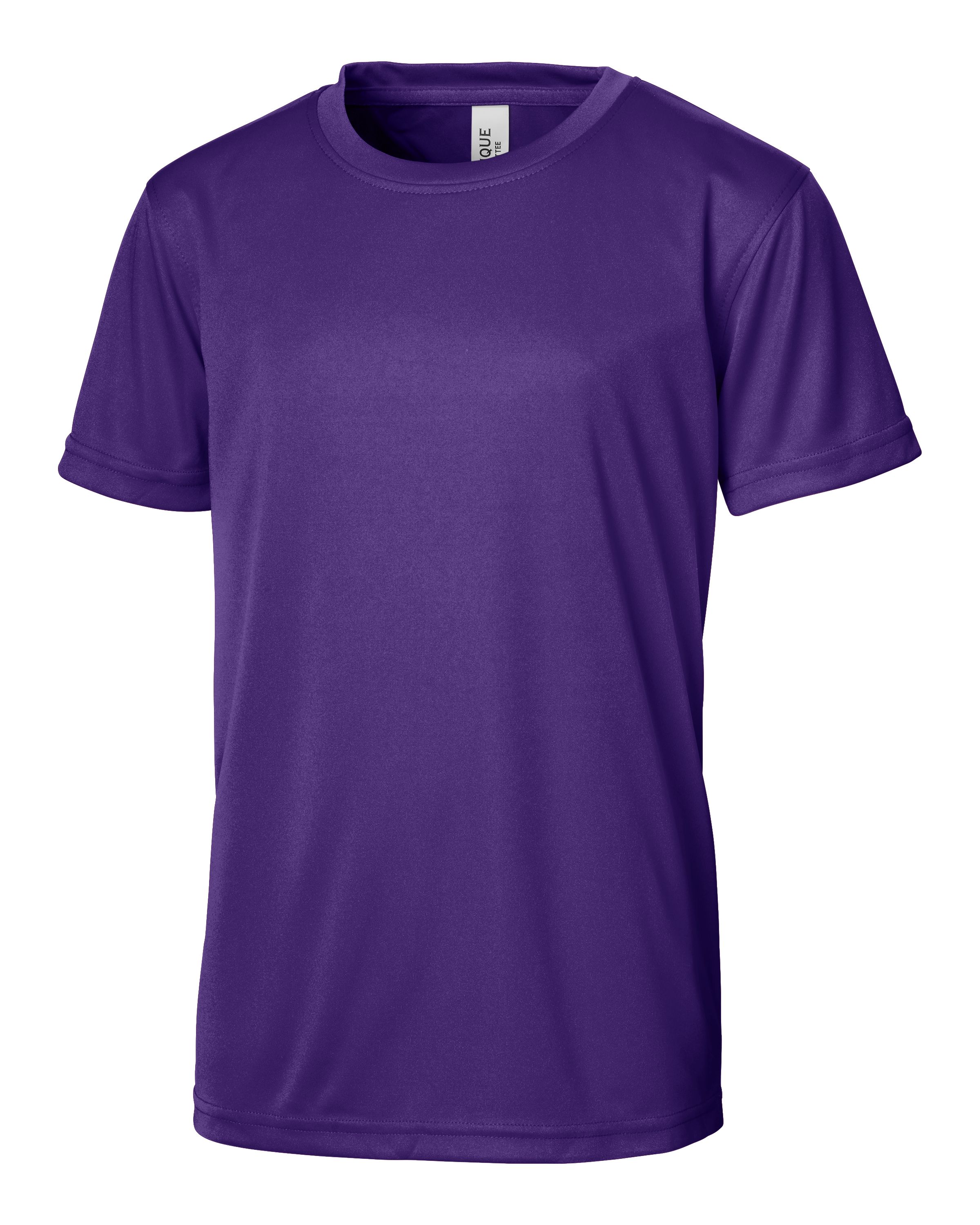 Clique Spin Solution-dyed Performance Jersey Youth Short Sleeve Tee 21