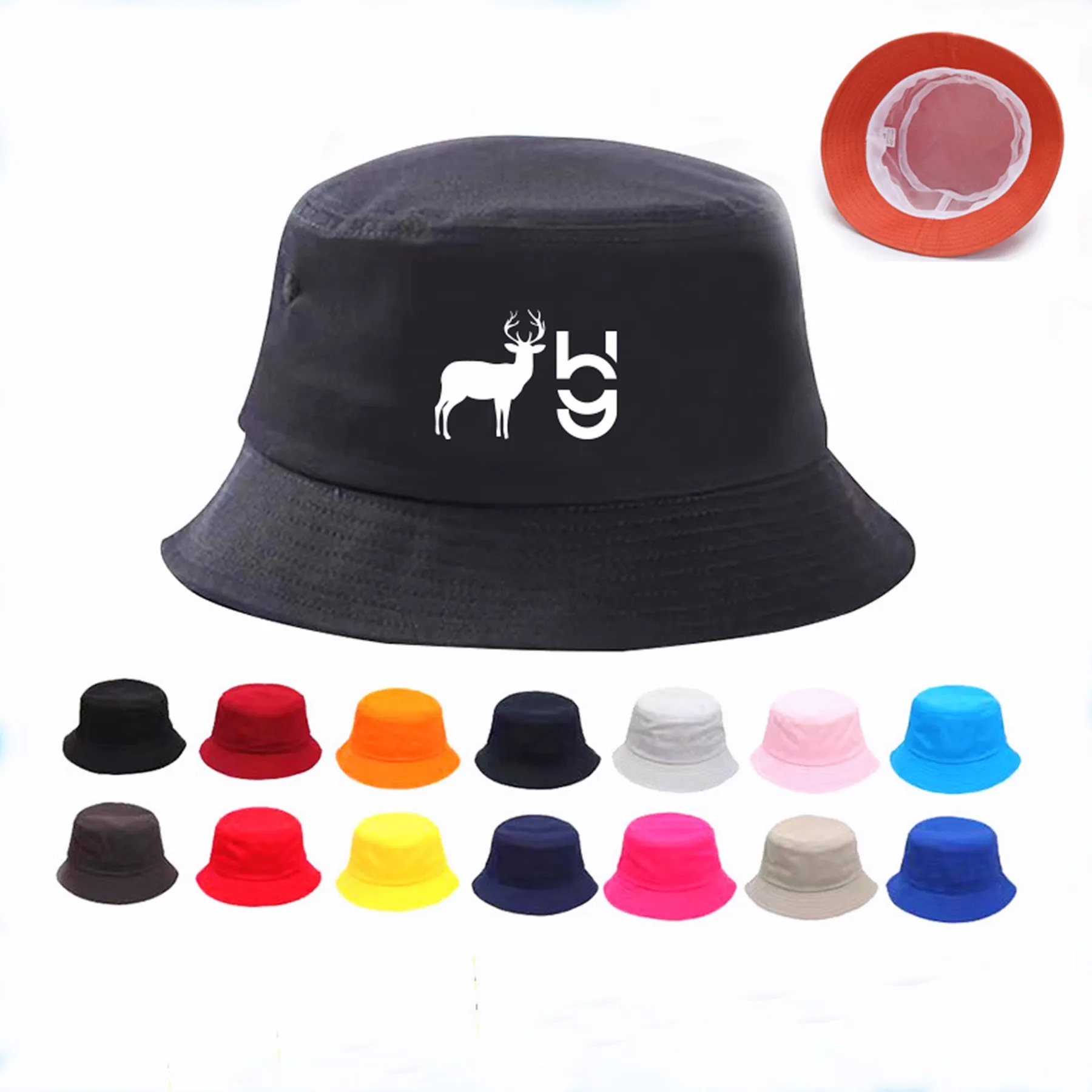 Stylish Sun Bucket Hat MOQ50