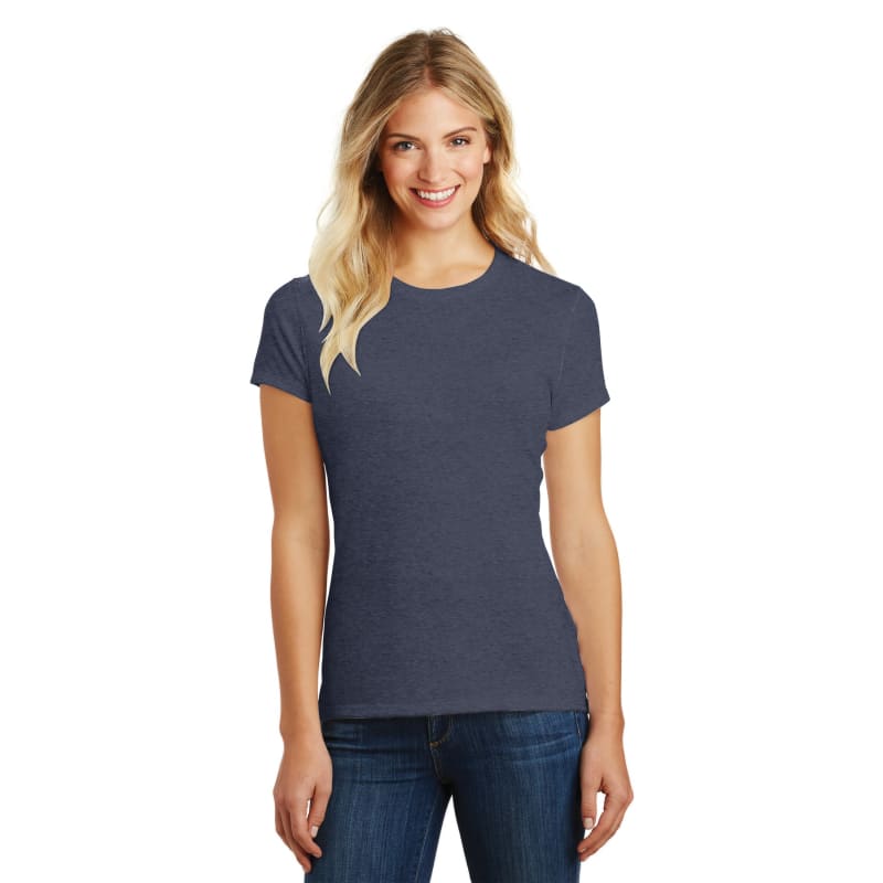 District Women's Perfect Blend CVC Tee. 15