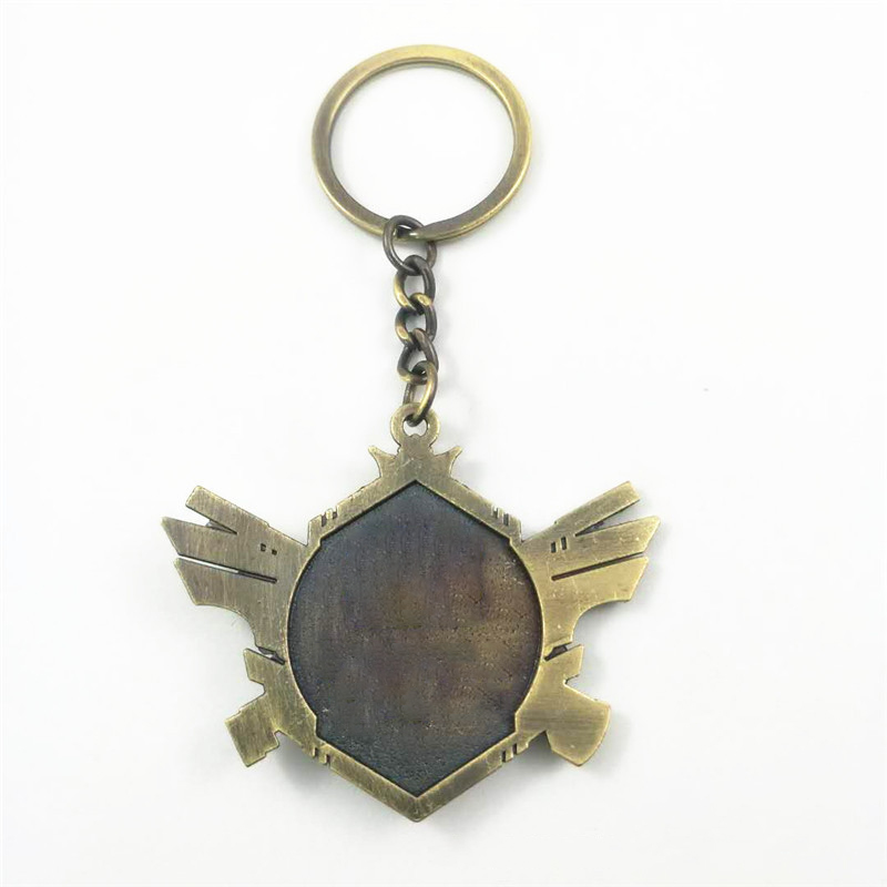 Custom Shape Vintage Metal Key Chain 6