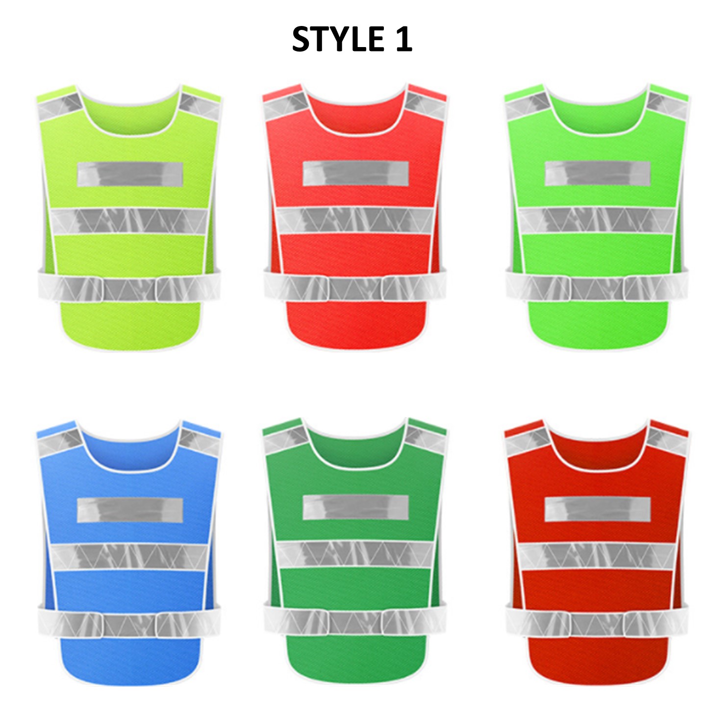 Custom Mesh Reflective Safety Vest 5