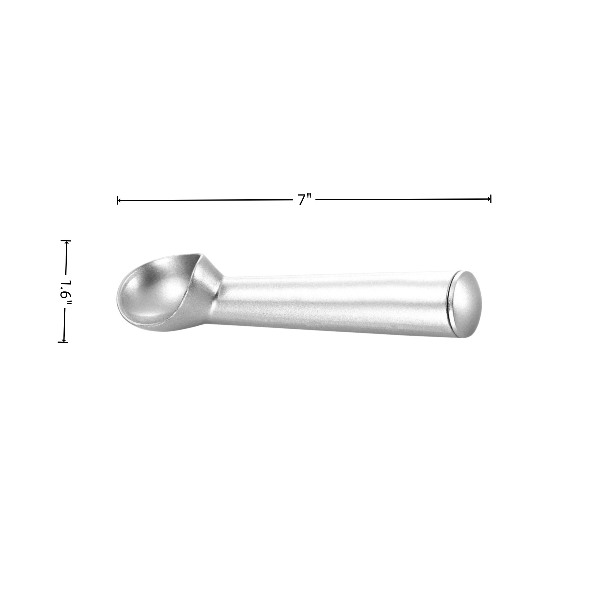 7" Aluminum Alloy Ice Cream Scoop 2