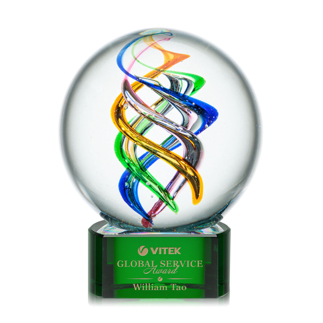 Galileo Award on Paragon Base - Green 5