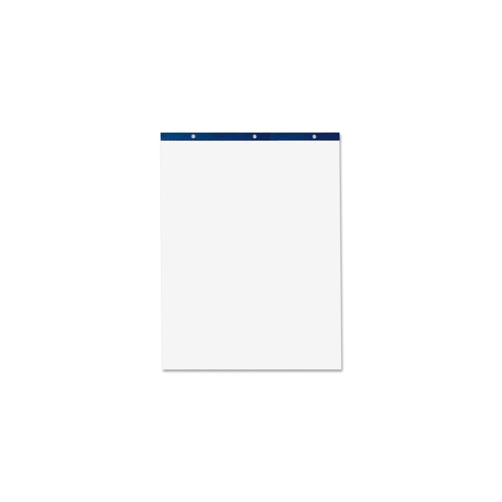 Easel Pads - Perforated Unruled 50 Sheets White 1