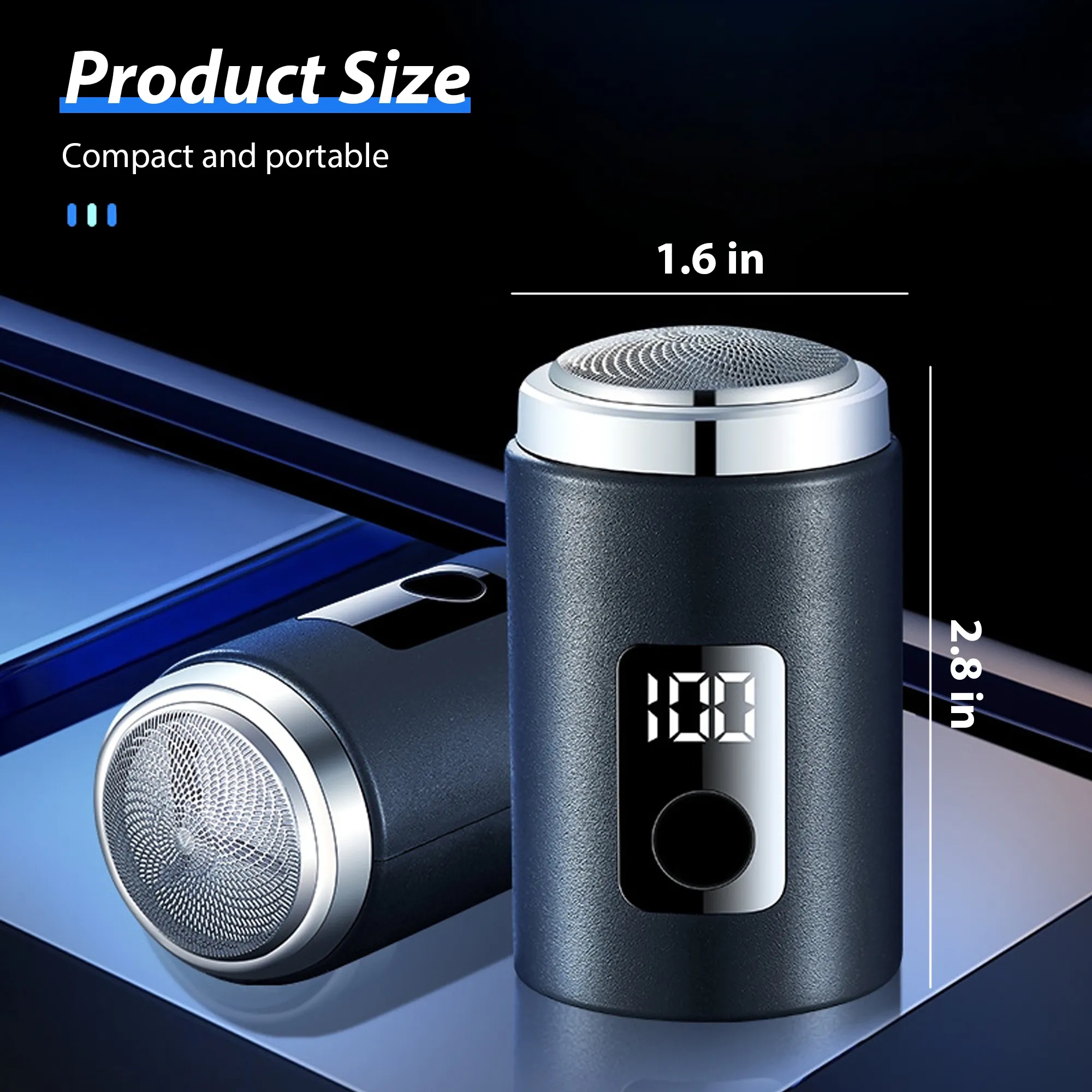 Compact Electric Shaver With Battery Indicator 6
