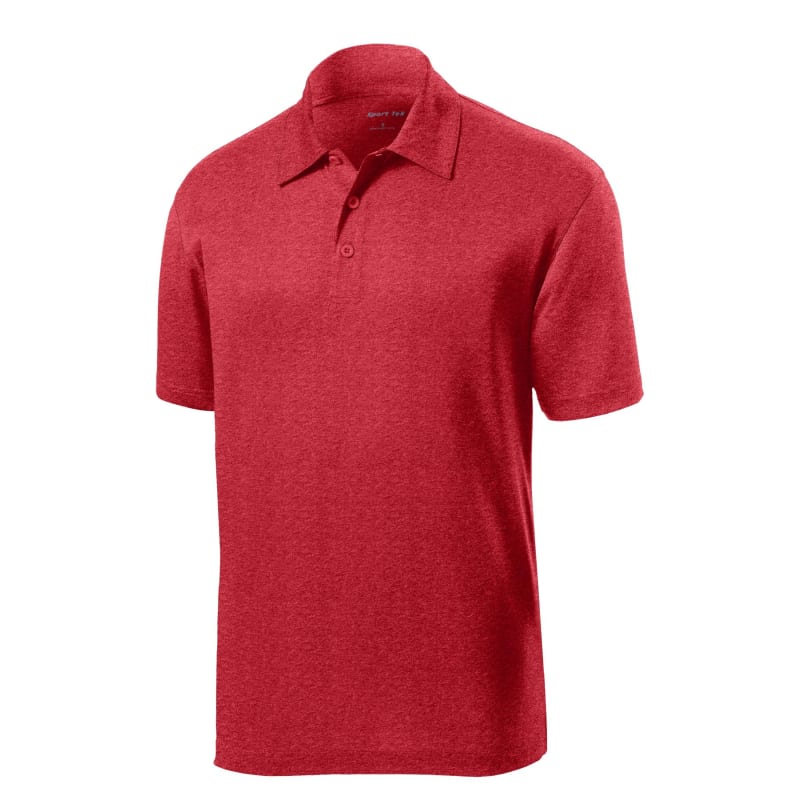 Sport-Tek Heather Contender Polo. 18