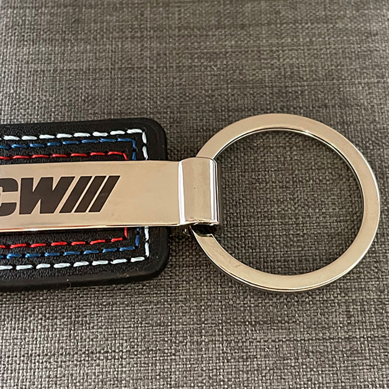 Custom Shape Leatherette Key Tag 5