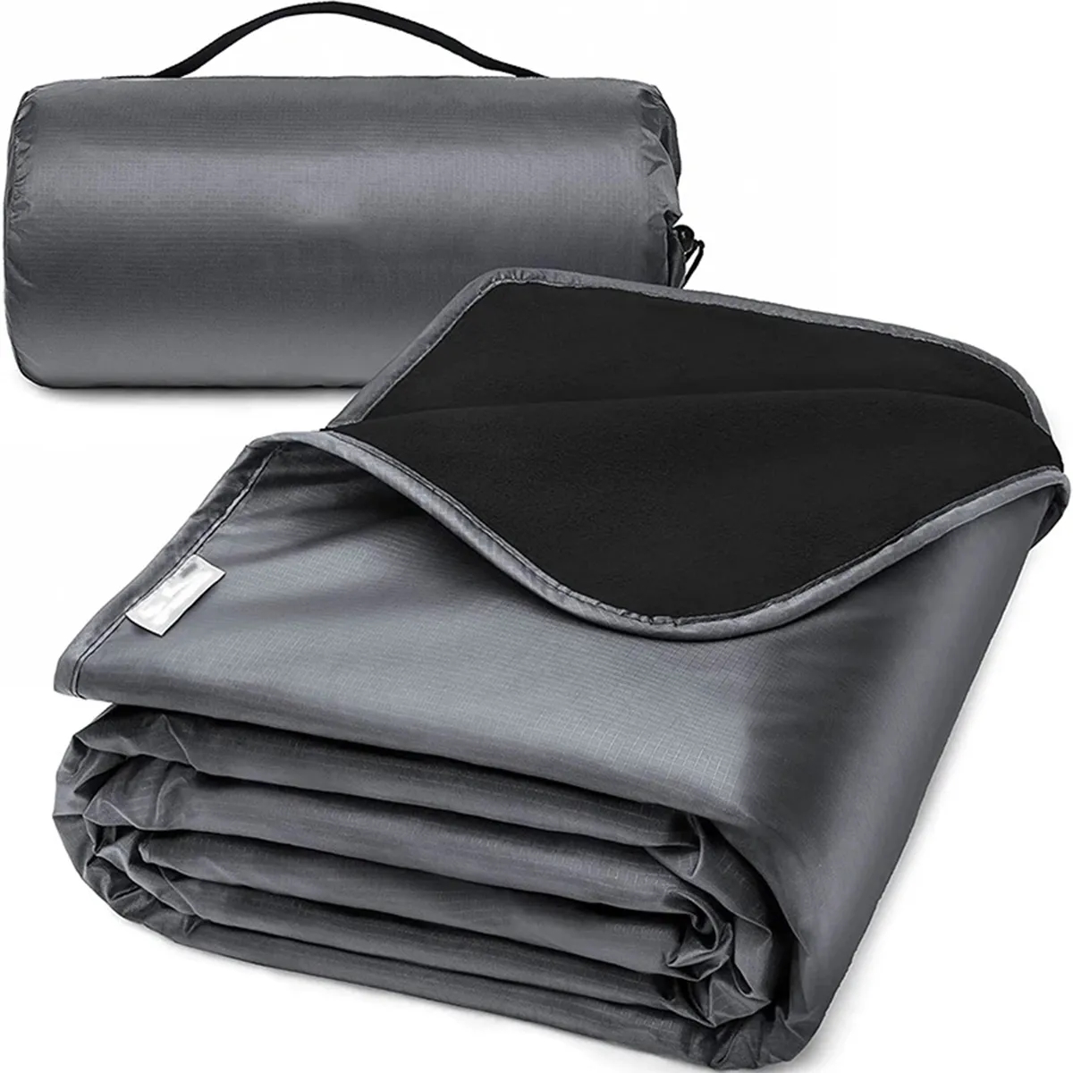 Outdoor Foldable Waterproof Camping Blanket with Storage Bag 2