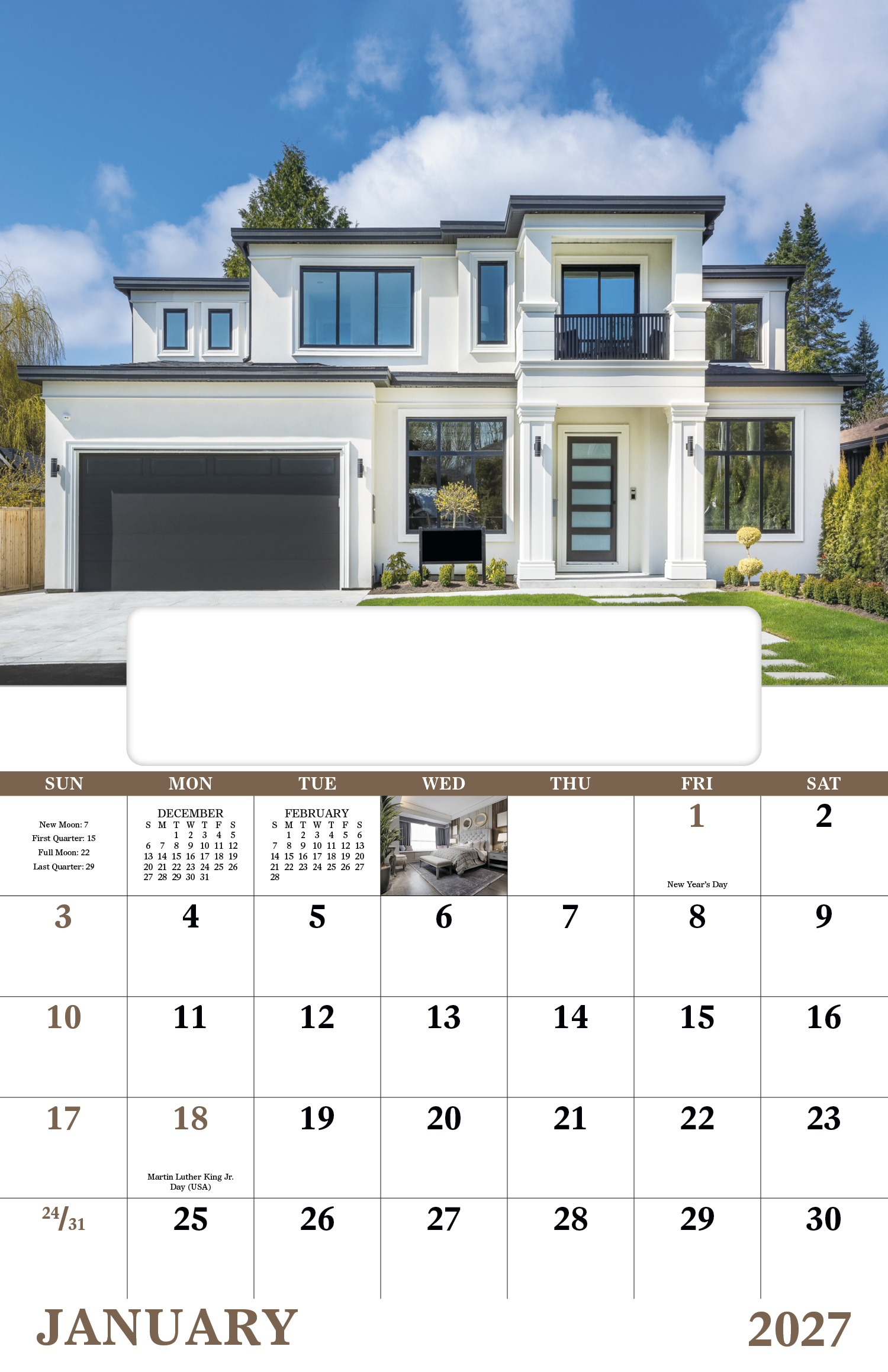 Good Value™ Welcome Home - Window Calendar 36