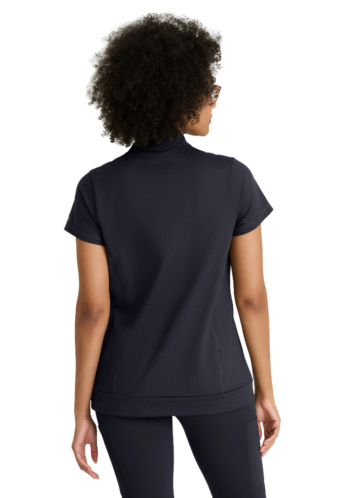 Barco One Performance Knit - Women's Three-Pocket Mock Neck Vigor Scrub Top 5