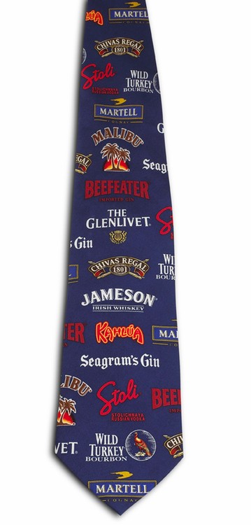 Custom Wet Dyed Polyester Tie 1