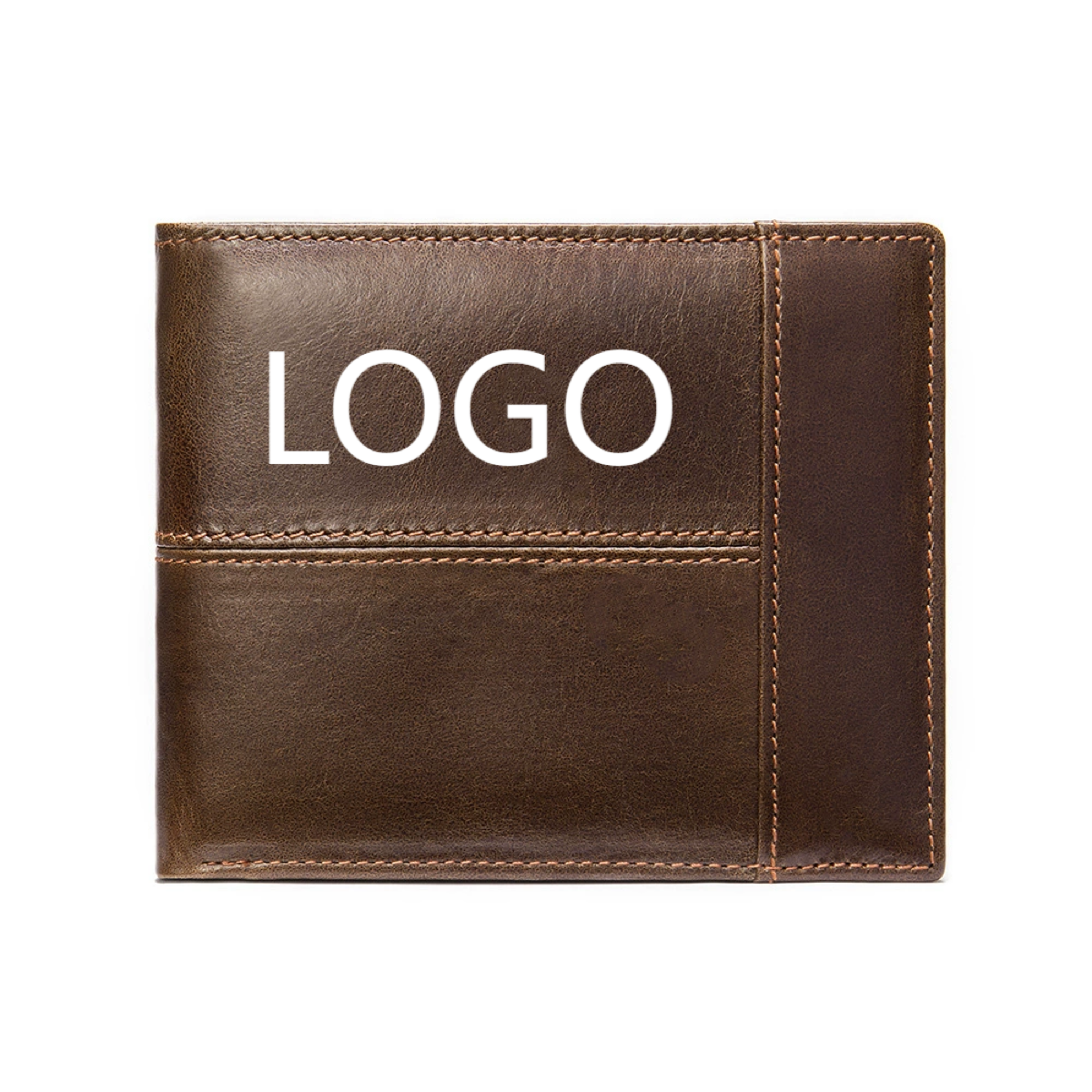 Customizable Logo Leather Wallet 1