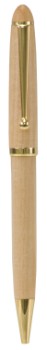 Laser Engraved Maple Ball Point Pen 2