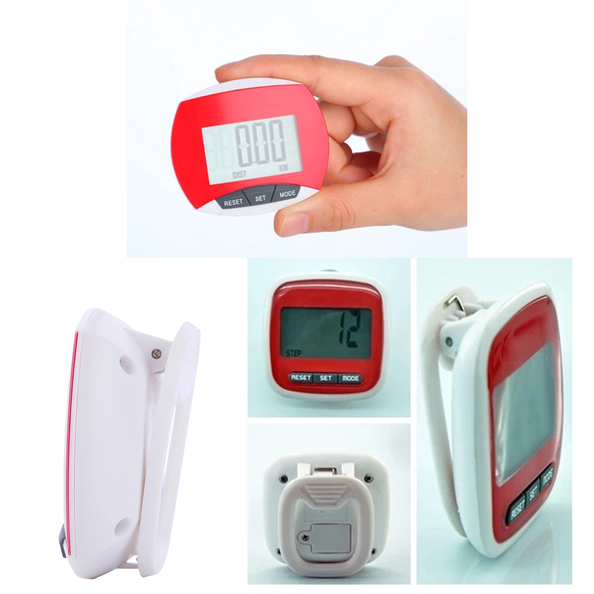 Multifuctional Pedometer Step Distance Counter 1