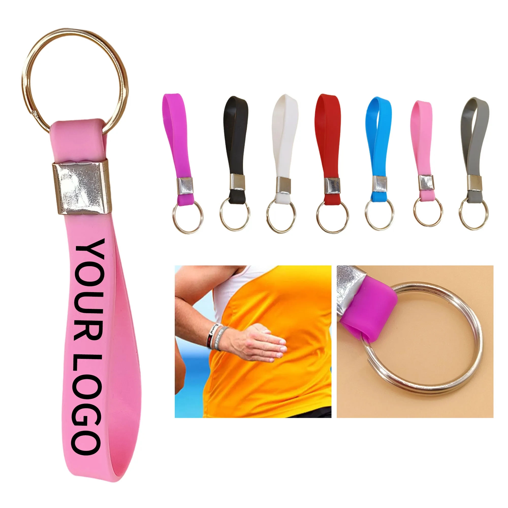 Silicone Key Ring 10