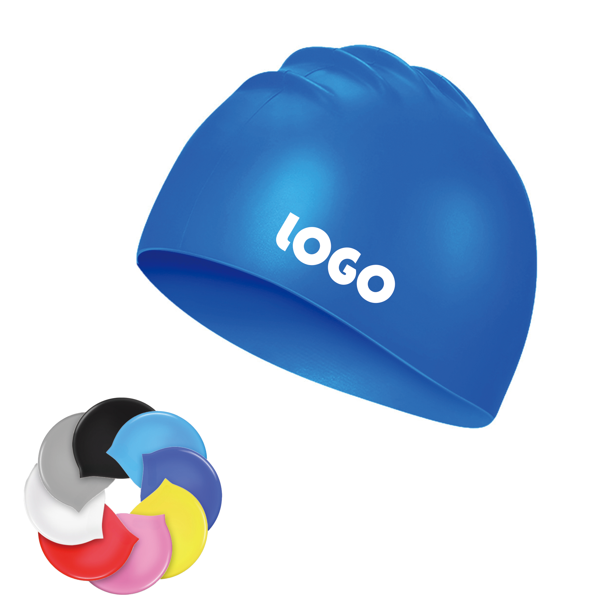 Unisex Silicone Swimming Cap 2