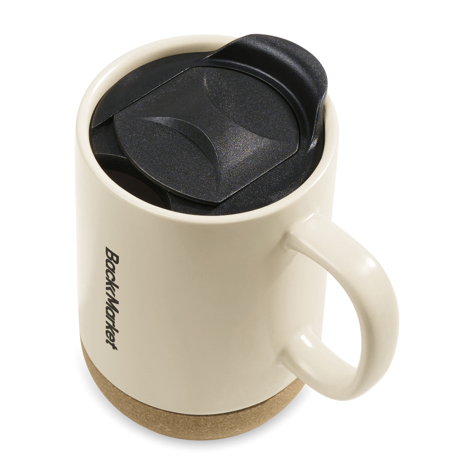 Valo Ceramic Lidded Mug - 14 Oz. 1