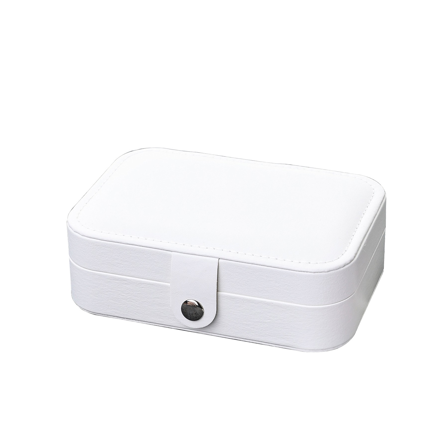 PU Leather Small Travel Jewelry Case Box 8