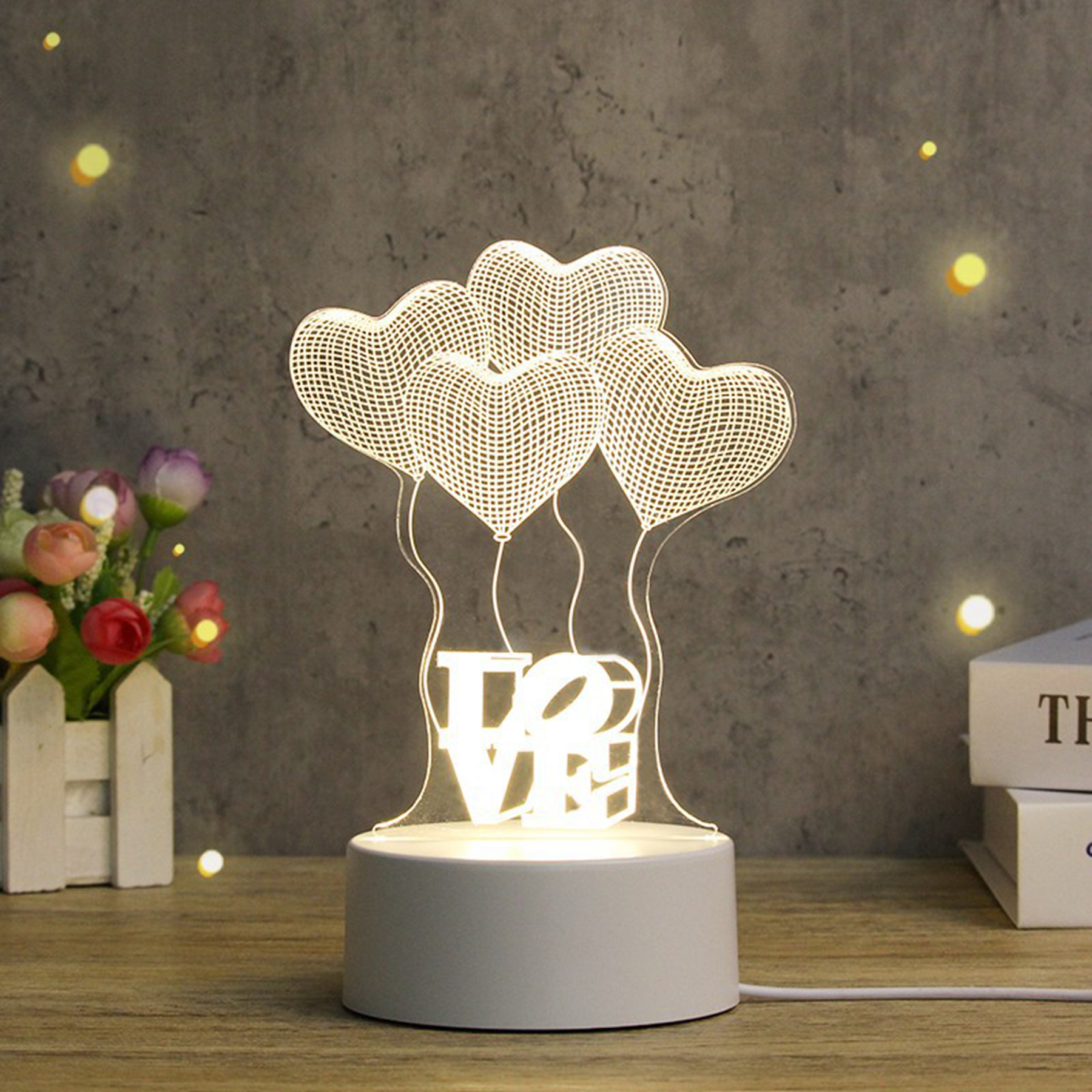 Guitar Design Led Lamp Night Light 4