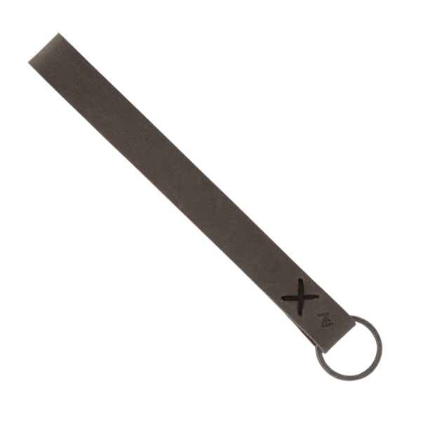 Hayward Leather Wrist Keychain with Metal Split-Ring 13