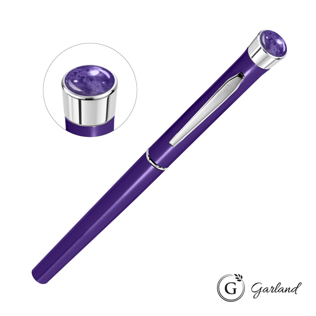 Garland® Color Aura Rollerball Pen - Chrome Accent 26