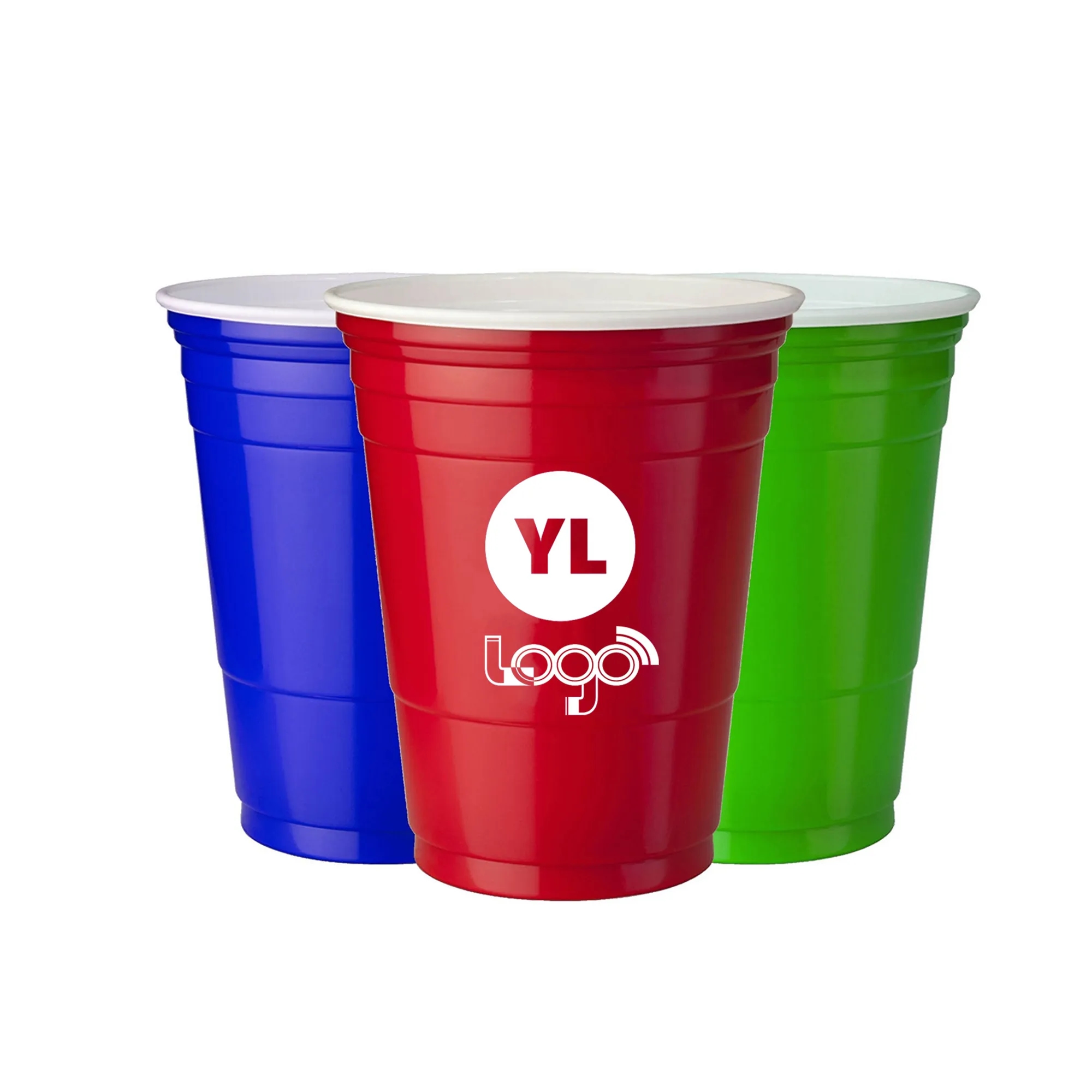16 Oz. Reusable Plastic Party Solo Cup