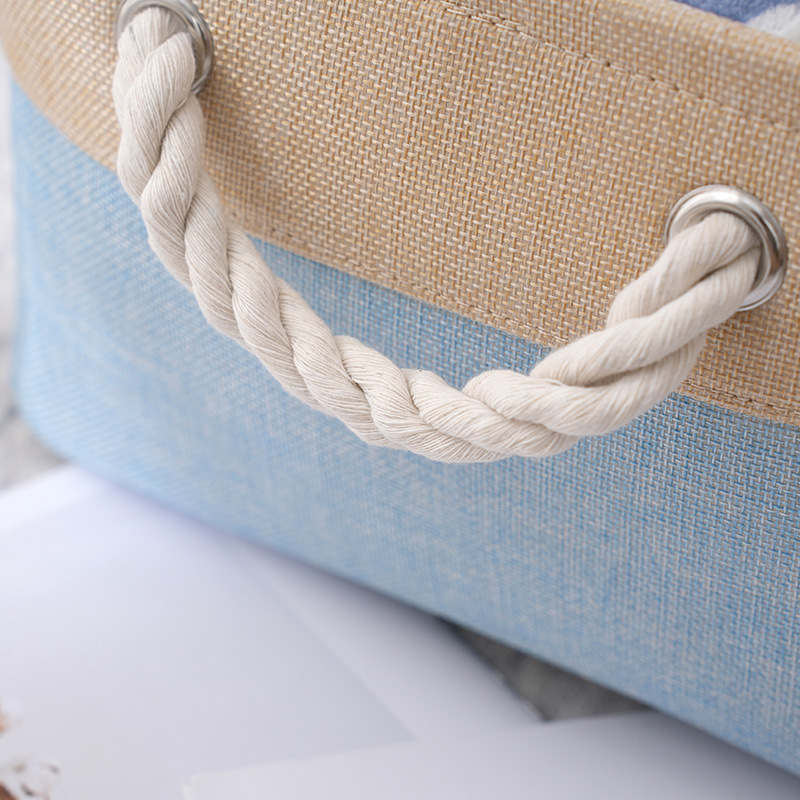 8L Cotton Linen Storage Box 15