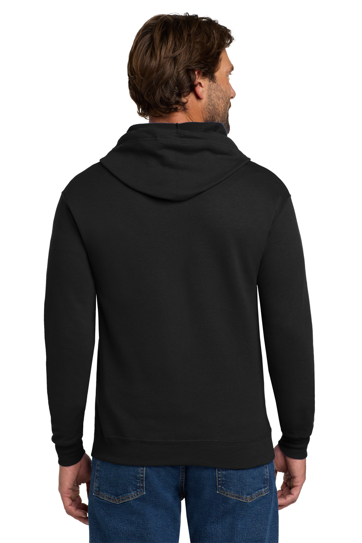 Hanes® EcoSmart Full-Zip Hooded Sweatshirt 3