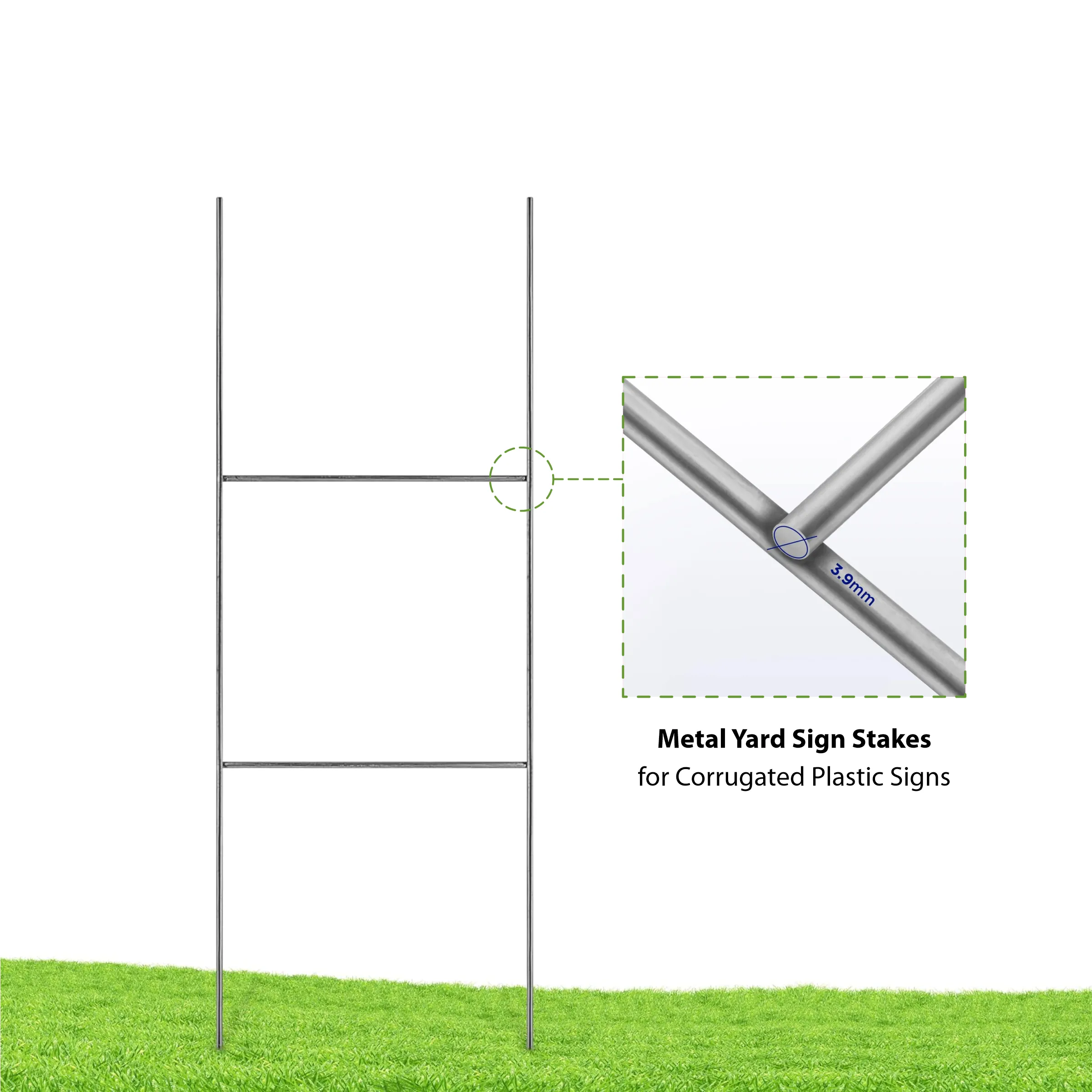 12" x 18" Corrugated Yard Sign - Full Color 7