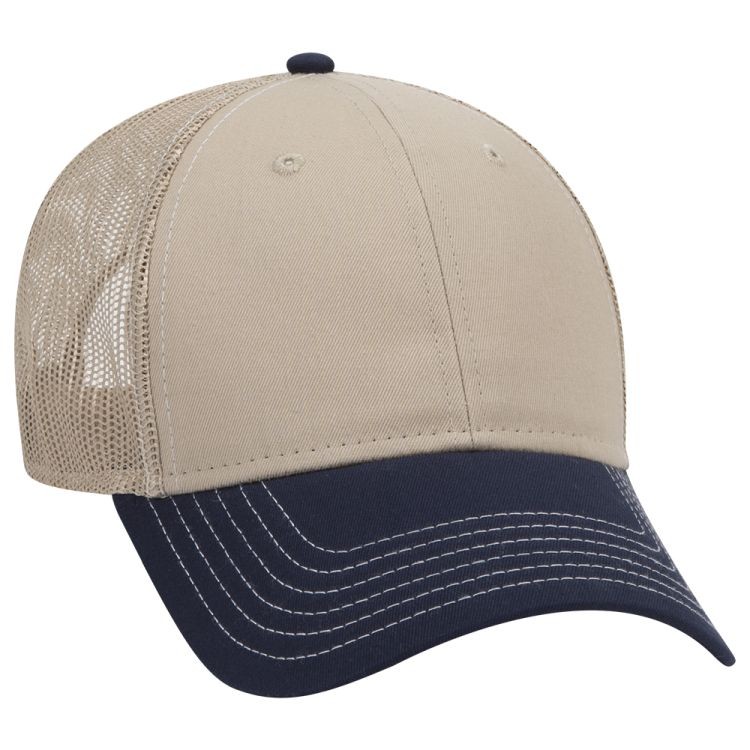 OTTO CAP® 6 Panel Low Profile Mesh Back Trucker Hat 248