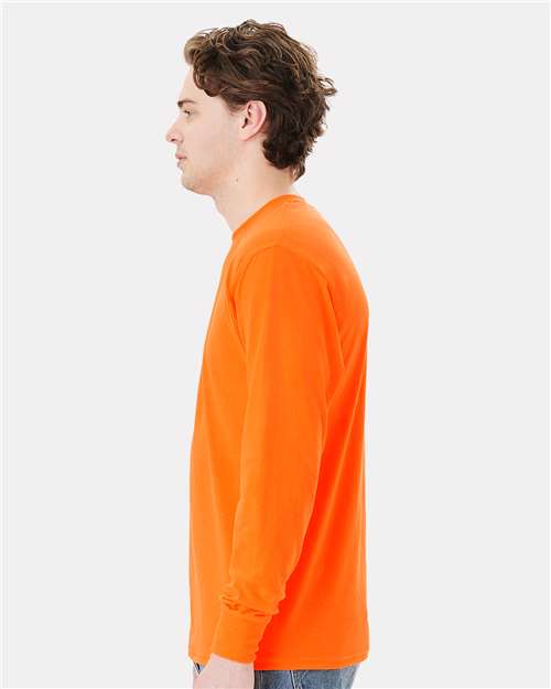 Unisex Workwear Long Sleeve Pocket T-Shirt - W120 4