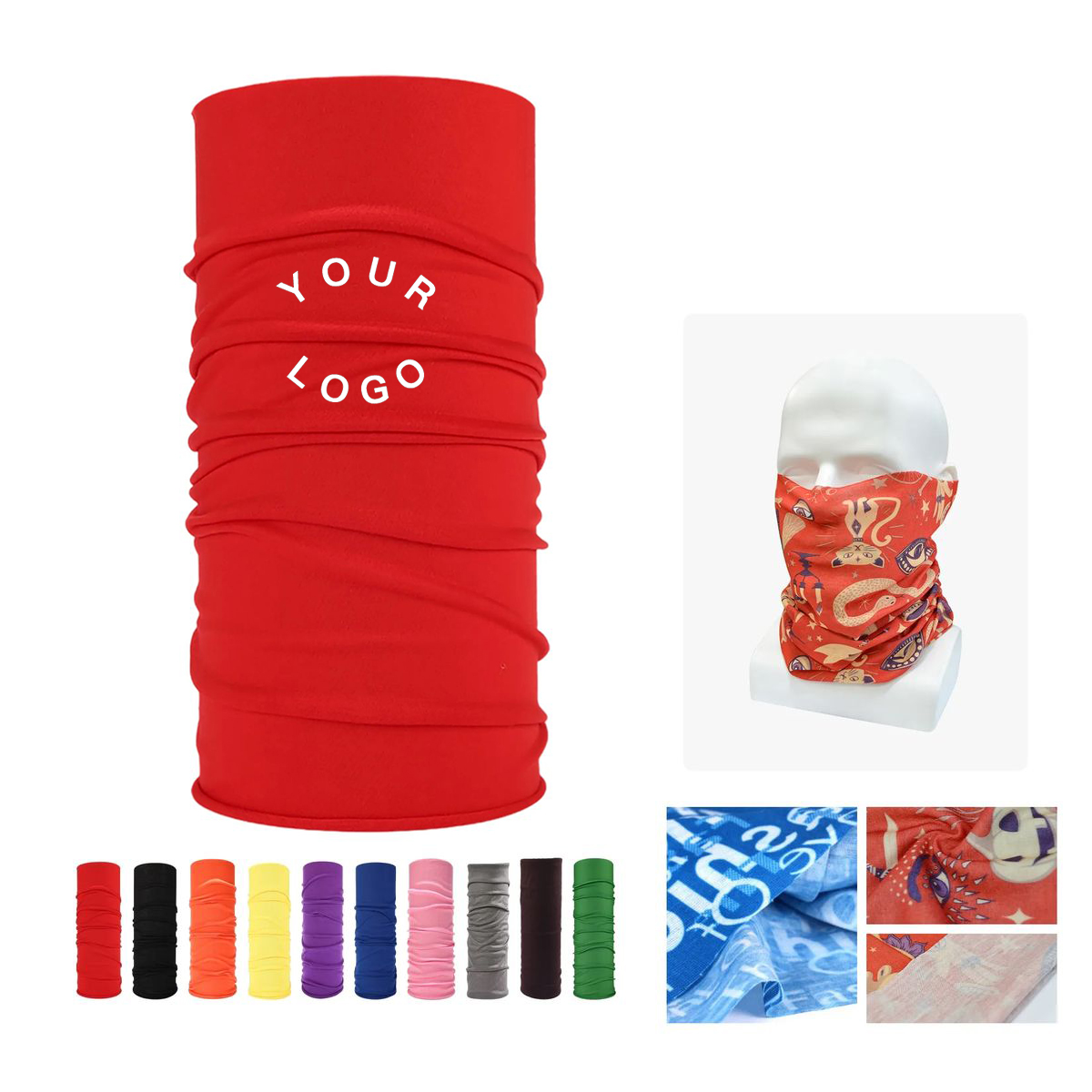 Multi Function Polyester Bandana for Outdoor Wear 11