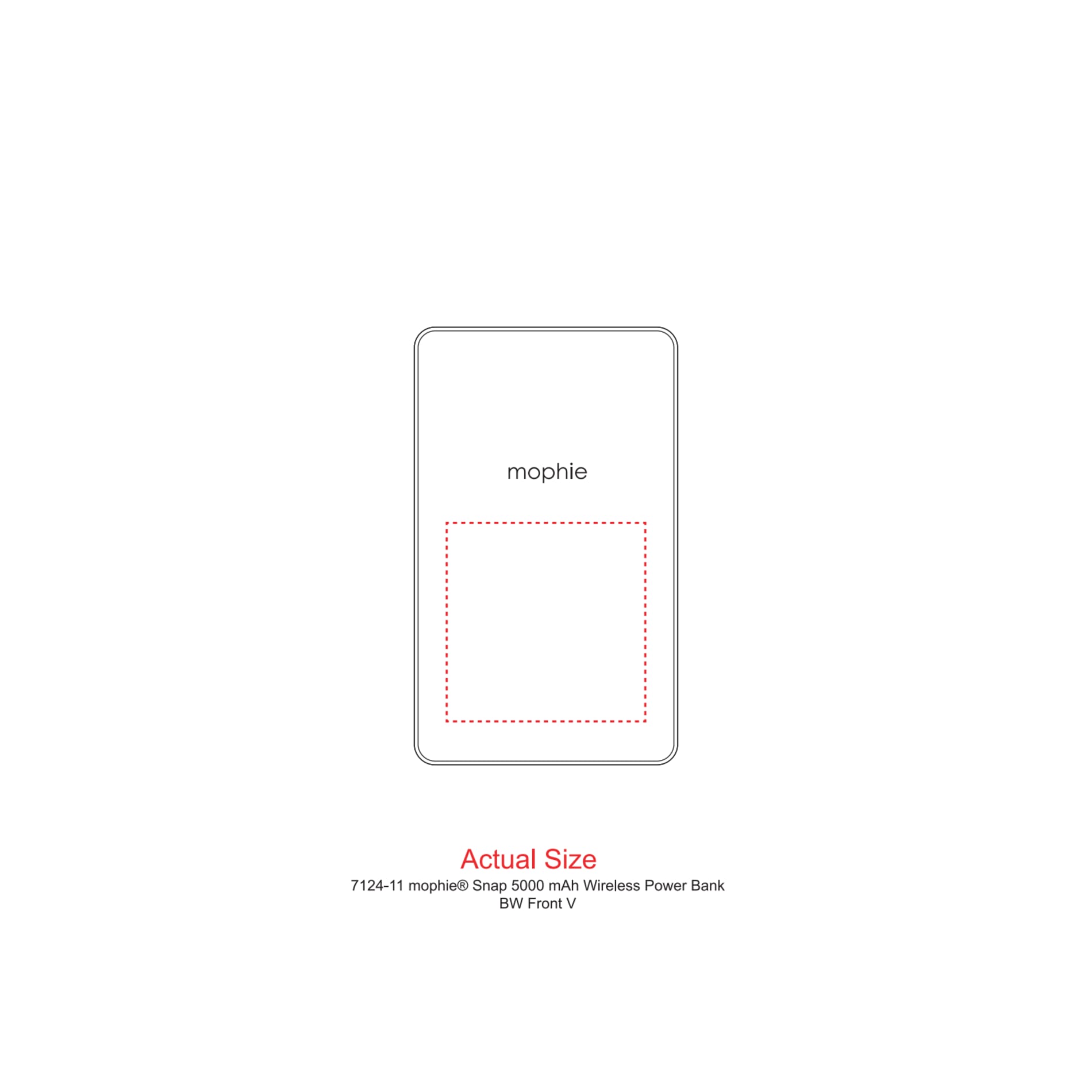 mophie® Snap+ Mini 5000 mAh Wireless Power Bank 56