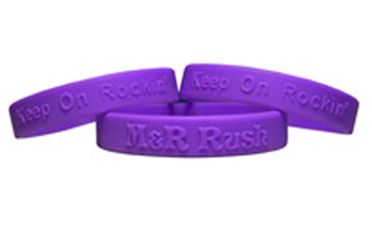 Embossed Silicone Wristbands 2