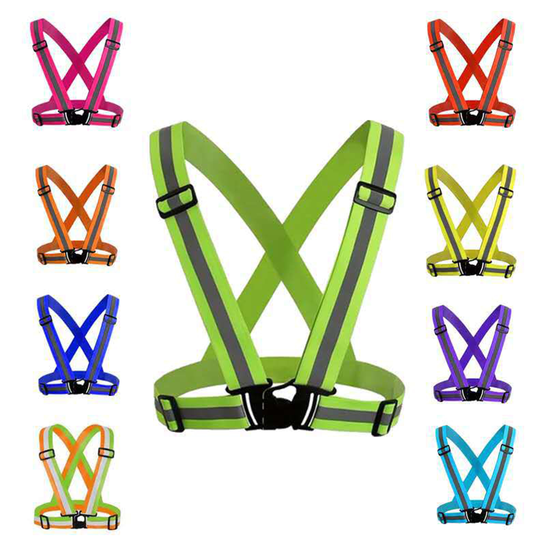 Reflective Running Safety Vest 2
