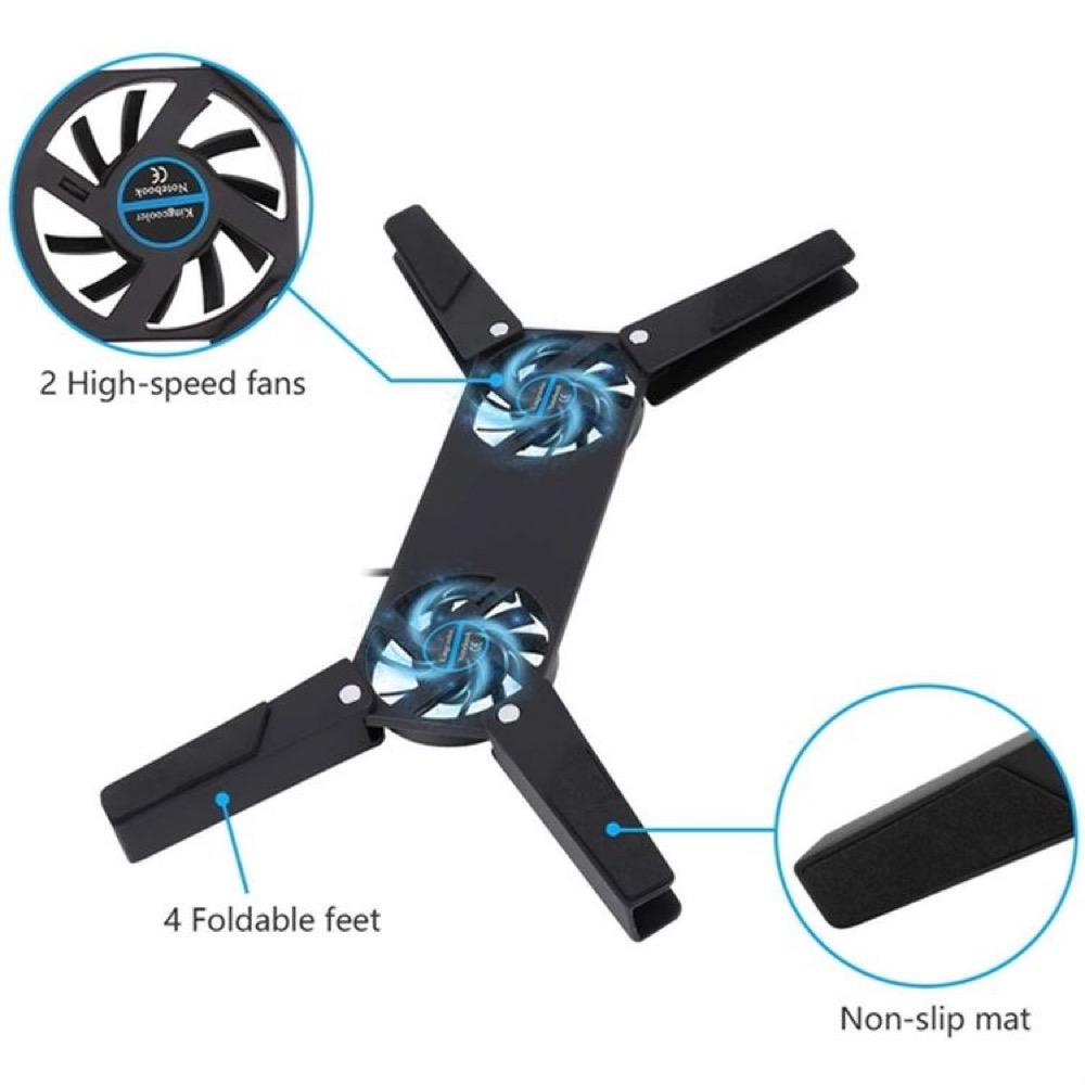 Foldable USB Laptop Cooling Stand 2