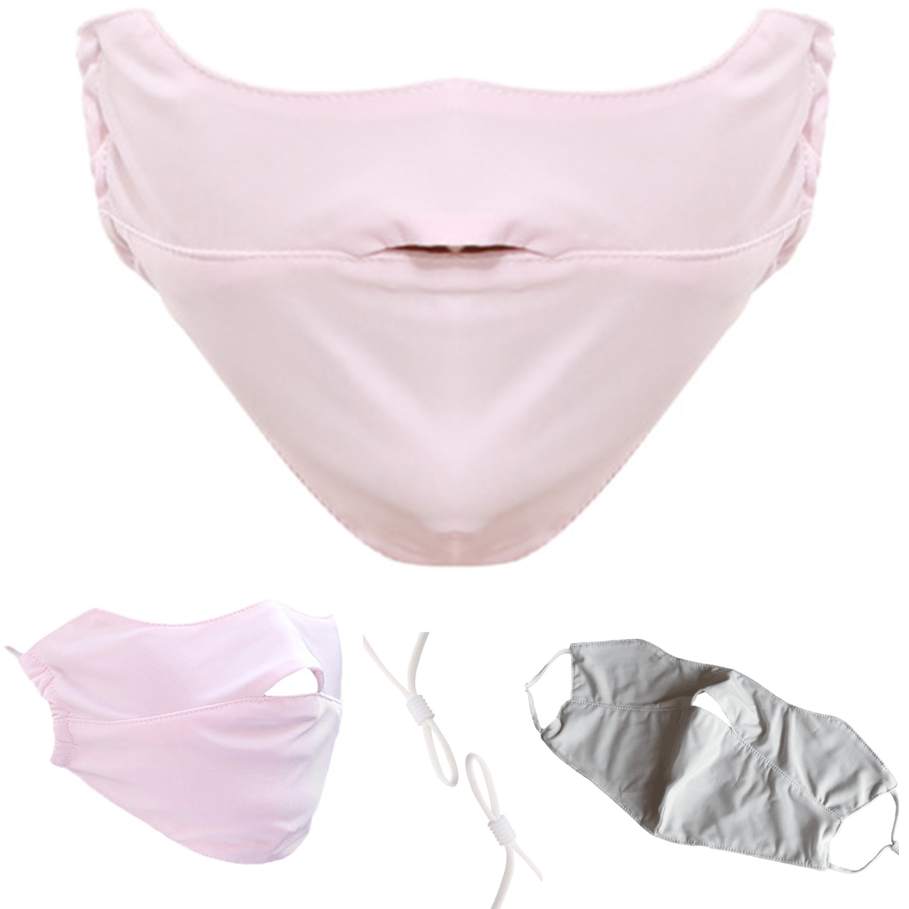 Ice Silk Sunscreen Mask 2