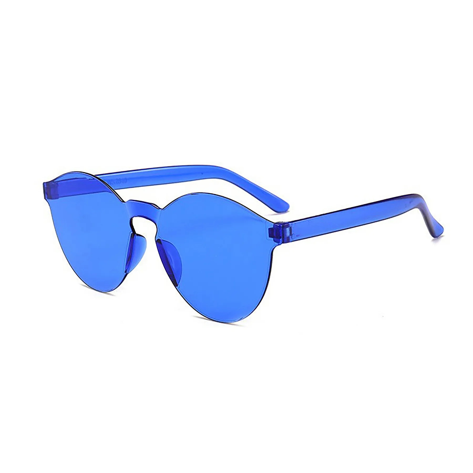 Round Rimless Sunglasses 10