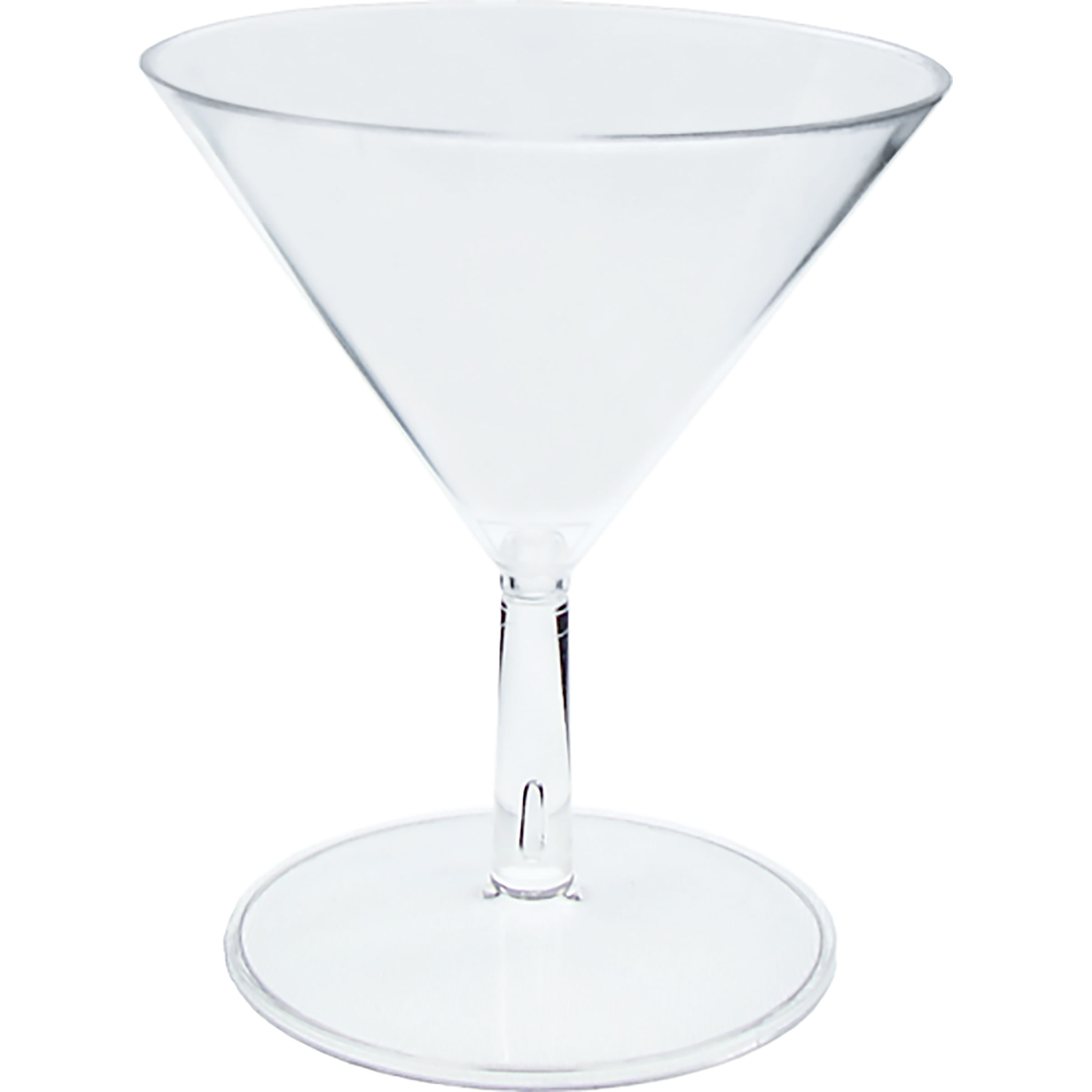 2oz Plastic Martini Sampler with Choice of Stem Color 13