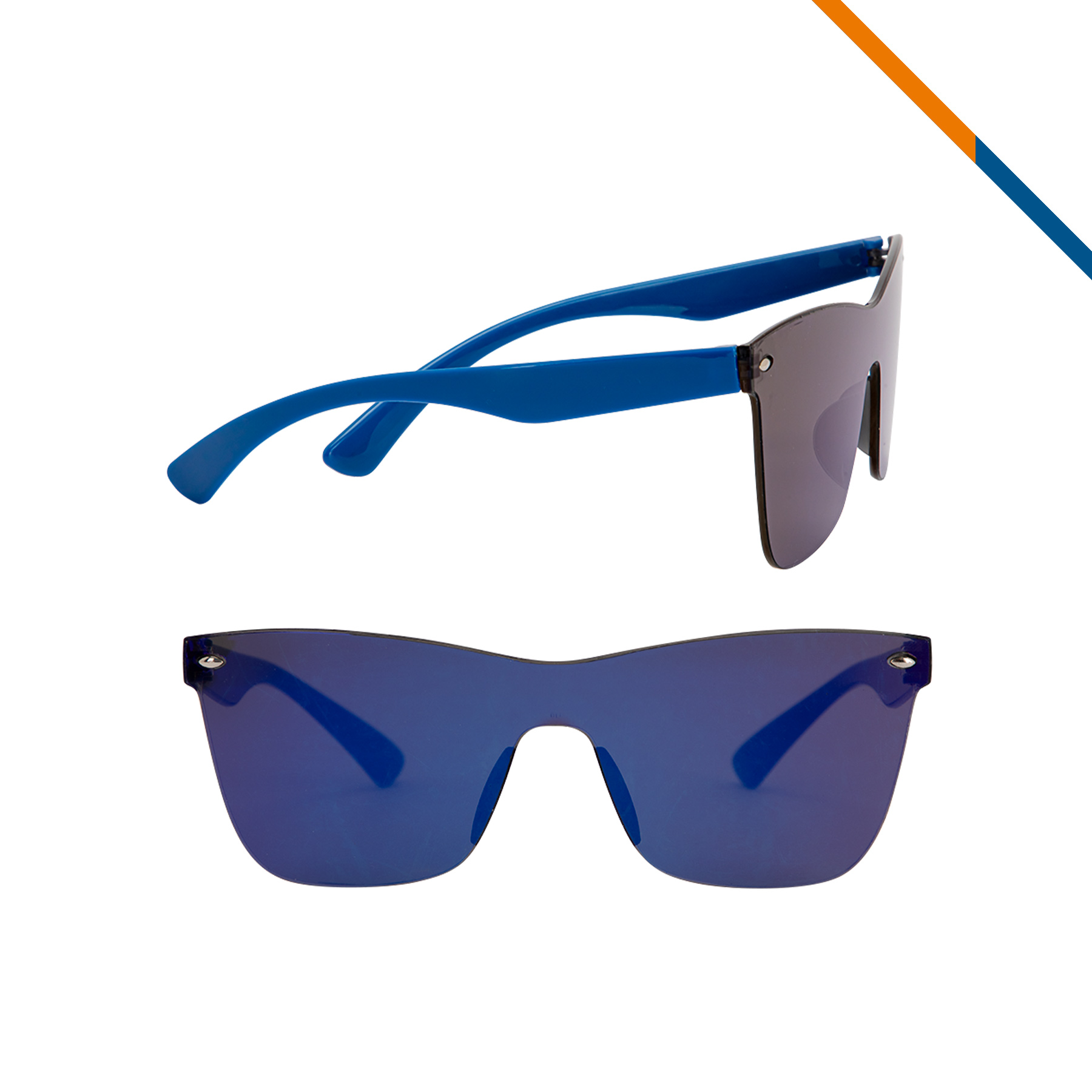 Soleil Mirror Coated Sunglasses 3