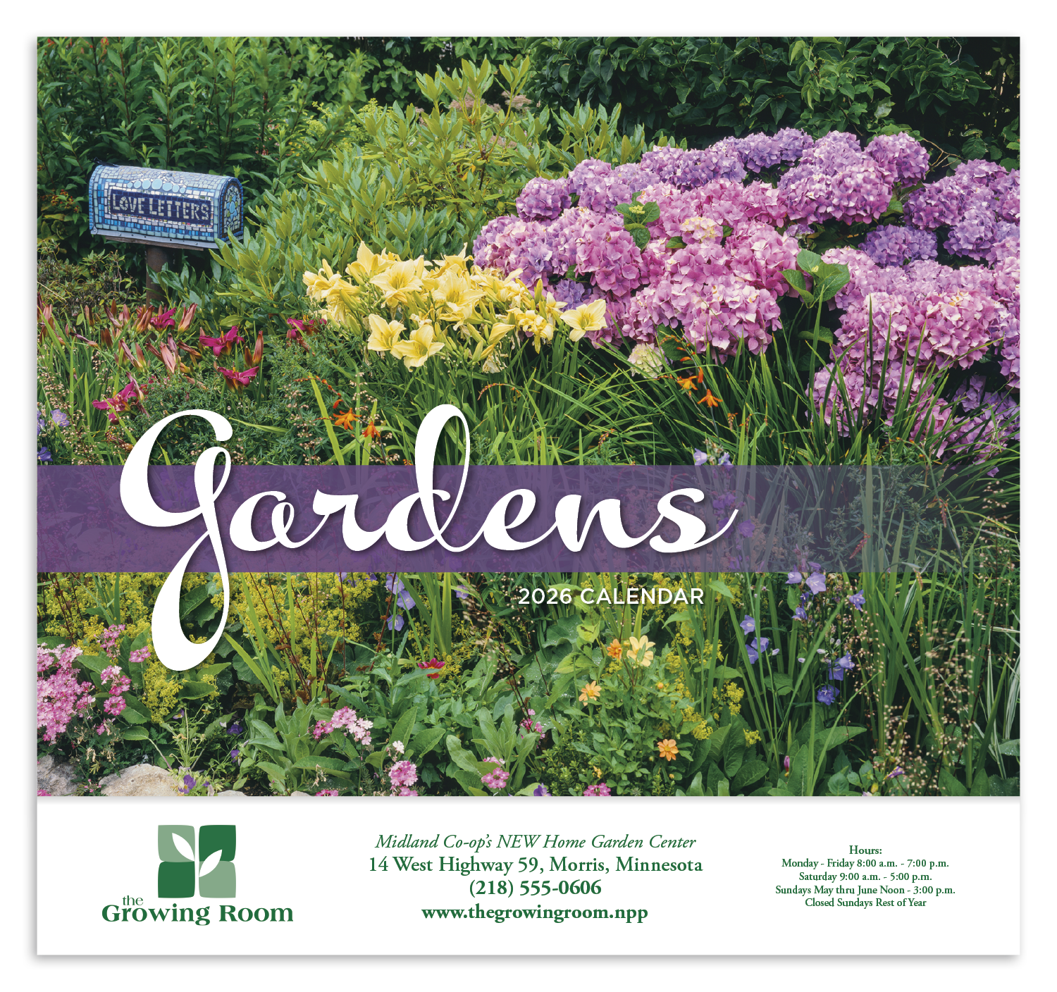 HotLine® Products Gardens Appointment Calendar - Stapled 17