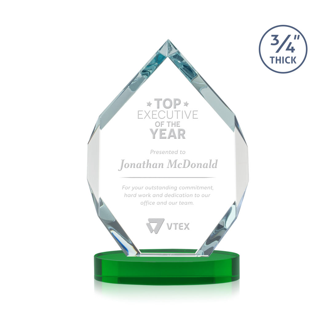 Royal Diamond Award on Alberton Base - Green 10